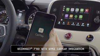 2019 Fiat 500X Apple CarPlay Connectivity