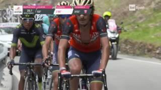 Vincenzo Nibali vince la Tappa Regina del Giro d'Italia 100