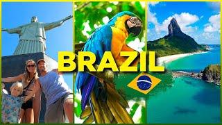 BRAZIL 4K COMPLETE Travel Guide - ALL TOP SIGHTS in 1 hour: RIO, NORONHA, JERI, LENÇOIS & AMAZON