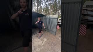 Гараж Пенал из профлиста 4х5м | Компания Гараж у Дома #бытовка #гараж #дача #хозблок