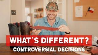 What's Different? Controversial Decisions