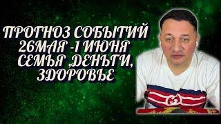 ПРОГНОЗ 26 мая -1 июня 2025 / Проверьте своё благополучие и здоровье прямо сейчас!