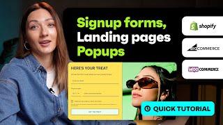 Increase Conversions with Popups and Signup Forms: A Tutorial for Ecommerce Email Marketing