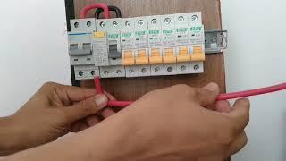 Single Phase electrical wiring Diagram