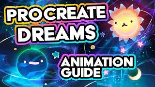 Procreate DREAMS Animation Tutorial [FULL WALKTHROUGH]