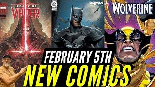 NEW COMIC BOOKS RELEASING FEBRUARY 5TH 2025 DC  MARVEL COMICS PREVIEWS COMING OUT THIS WEEK #comic