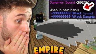 999.999.999 SCHADEN SCHWERT gegen REWI | Minecraft Empire #30