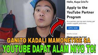 PAANO MAMONETISE SA YOUTUBE PARTNER PROGRAM