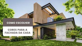 Cores para fachada da casa - Saiba como escolher!