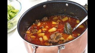 Krumpir gulaš sa junetinom Beef Chuck Stew - Sašina kuhinja