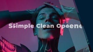 Clean Fast Opener / Intro ( After Effects Template )  AE Templates