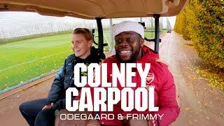 Favourite Mikel moments | Martin Odegaard & Frimmy | Captain's Christmas Colney Carpool | Episode 21