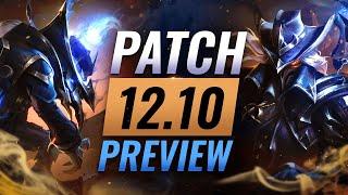 NEW PATCH 12.10 PREVIEW: Preseason Part 2 - League of Legends