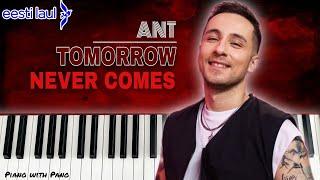 Ant - Tomorrow Never Comes | Eesti Laul   2025| Piano Cover | Estonia ESC 2025