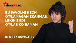 “Bu savolni hech oʻylamagan ekanman, lekin endi oʻylab koʻraman” | Bekzod Abdumalikov bilan intervyu