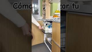 Cómo organizar tu armario de la cocina #tipshogar #organizar #ordenarmarios #ordenylimpieza