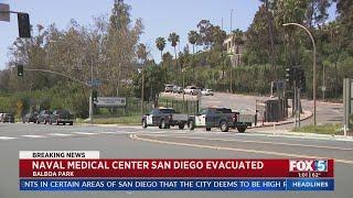 Naval Medical Center San Diego Evacuated