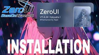 ZeroUI V4 | POCO F1 INSTALLATION Based On HyperOS Android Version: 14 | How To Install NSE Rom