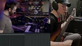 Amazing Finger Drumming & Bass Jam with MINDst Drums