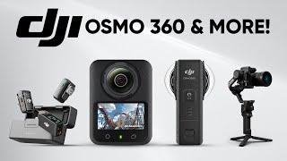 DJI Osmo 360, DJI RS 4 Mini, DJI Mic Mini - ALL Upcoming DJI Products LEAKED