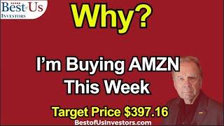 Amazon Will Represent 3% Of My Stock Portfolio - Target Price $397.16