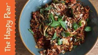 Spaghetti Bolognese - 5 minute dinner - Vegan