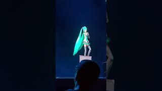 Hatsune Miku:  Utsu-P - "Hyper Reality Show" (Ft. Hatsune Miku) (Vert. View) @ Coachella 4/12/2024