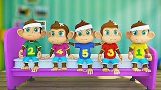 Five Little Monkeys Kids Songs And Videos