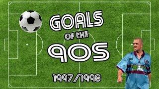 GOALS OF THE 90s | TOP 10 | 97/98 | VISIONSPORT