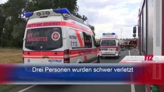 Beifahrerin stirbt bei Frontalzusammenstoß auf der B7 bei Nohra