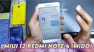 Rahasia Cara install Update MIUI 12 Versi Terbaru Redmi Note 4/4X Mido Lewat TWRP