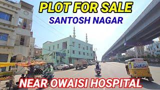 PLOT FOR SALE SANTOSH NAGAR PISALBANDA HYDERABAD CHANCE  PROPERTY FOR SALE IN HYDERABAD