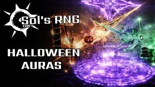 ALL UPCOMING HALLOWEEN AURAS | Roblox Sol's RNG