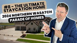 Is This the Ultimate Utah Staycation? Insane Amenities in This 2024 Northern Wasatch Parade Home!