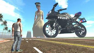 Franklin Found Giant Police Bike Kamla in Indian Bike Driving 3D