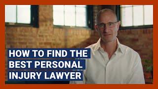 How to Find The BEST Personal Injury Lawyer