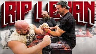 BRIAN SHAW ARM WRESTLES DEVON LARRATT