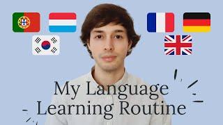 My Minimalist Daily Language Learning Routine. Fluent in 5 Languages      ()