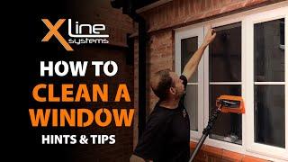 How to Clean a Window Using a Water Fed Pole - Basic Hints & Tips