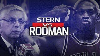 When David Stern Threatened To Kick Dennis Rodman Out Of The League 