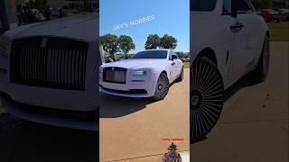 CUSTOM ROLLS ROYCE PURPLE WRAP #shorts #explore #fyp #car #automobile #forgiato #viralvideo #carlove