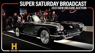 2023 NEW ORLEANS SUPER SATURDAY BROADCAST - Saturday, Sept 30, 2023  - BARRETT-JACKSON NEW ORLEANS