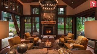 Rustic Living Room Decor Ideas Inspired By Cozy Mountain Cabins