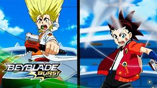 BEYBLADE BURST TURBO | Ép.27 En route pour la gloire ! | Ép.28 Valt contre Aiger !