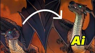 Ai brings Wings of Fire Graphic Novels to life.. (Fascinating)