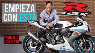 La MEJOR  primera moto de ALTO CC  | GSX-R 600 | Cam Daza