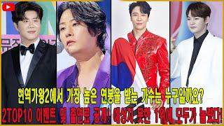 현역가왕2에서 가장 높은 연봉을 받는 가수는 누구일까요? TOP10 이벤트 및 출연료 공개! 예상치 못한 1위에 모두가 놀랐다!