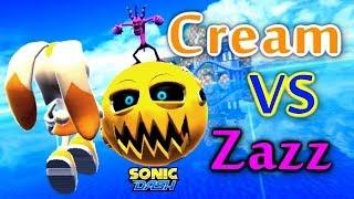 Sonic Dash - Cream VS Zazz [Widescreen / Landscape]