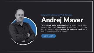 Andrej Maver - #Digital #Multimedia #Web #Design