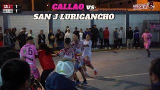 Entre campeones CALLAO vs SAN JUAN DE LURIGANCHO